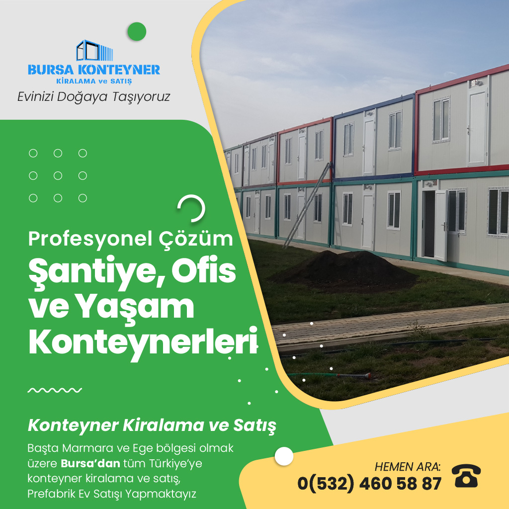 Bursa konteyner kiralama